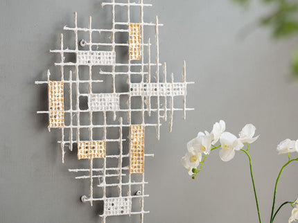 Wall Decor - White / Gold