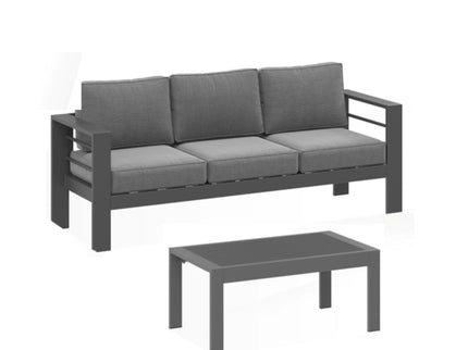 Outdoor Patio Set All-Weather With Thick Cushions