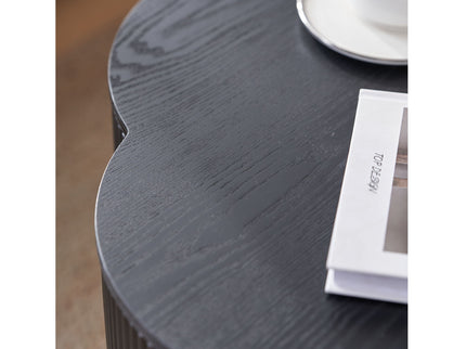 Modern Plum Blossom Shaped Coffee Table With Storage