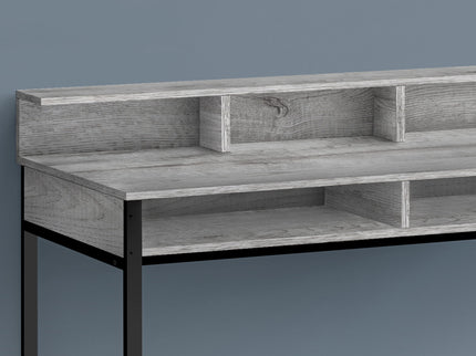Computer Desk For Home Office, Standing, Storage Shelves, Laptop, Contemporary & Modern