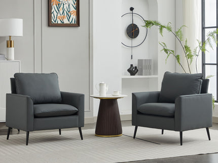 Nordic Retro Light Luxury Upholstered Sofa Chair