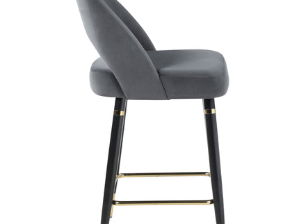 Open Back Counter Height Stools (Set of 2)