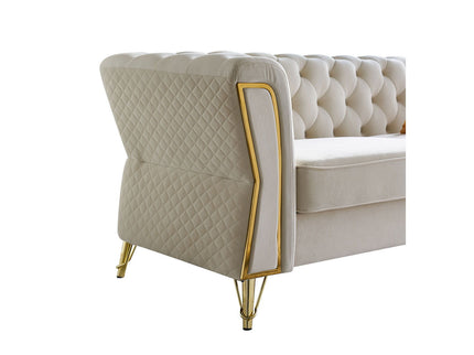 Modern Tufted Sofa For Living Room