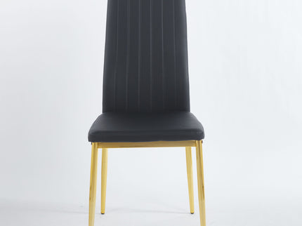 Dining Chair (Set of 4) - Golden Black