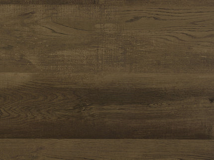 Burkhart - Round Height Bistro Bar Table - Brown Oak