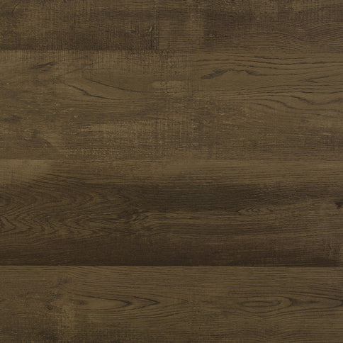 Burkhart - Round Height Bistro Bar Table - Brown Oak