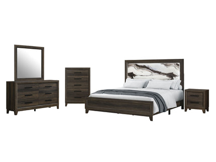 Harry - 5 Piece Bedroom Set With LED