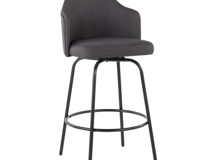 Ahoy - Contemporary Fixed Height Counter Stool (Set of 2)