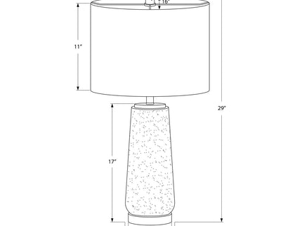 Lighting, Table Lamp, Resin, Modern - Gray