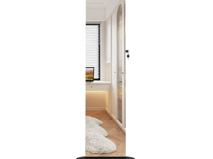 Swivel Jewelry Cabinet With Full Length Mirror