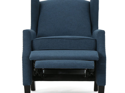 Westeros Wing Back Fabric Upholstered Recliner
