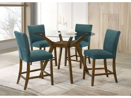 Flynn - 5 Piece Counter Height Dining Set