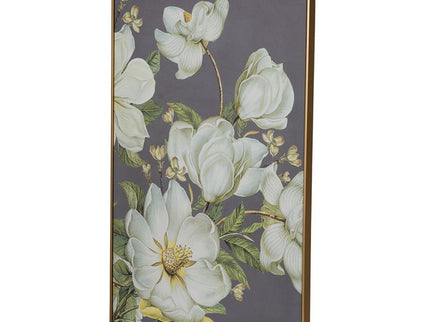 Botanical Wall Art Prints, Home Decor For Living Room Dining Room Bedroom Hallway - Gold