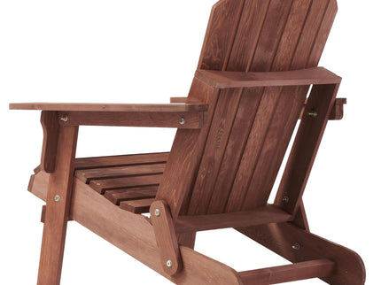 Oversize Outdoor Folding Adirondack Chair, Patio Chair For Garden