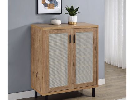 Stagg - 2 Door Shoe Storage Cabinet - Natural