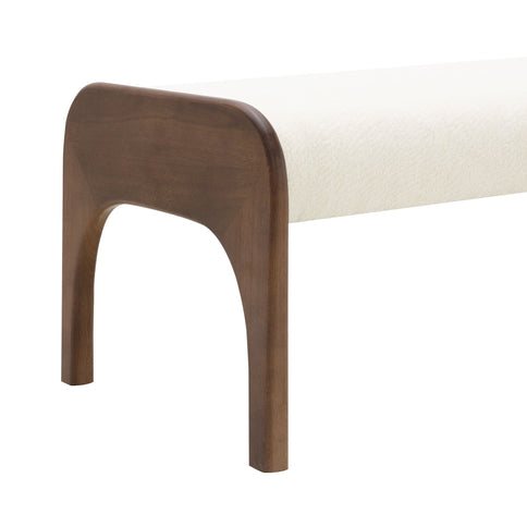 Modern Upholstered Long Bench For Kitchen