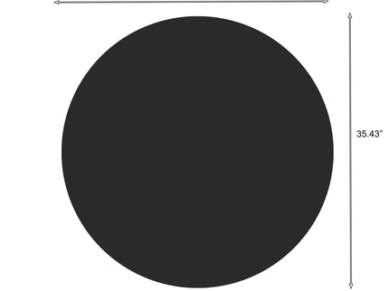 Round Tempered Glass Table Top