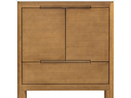 Softened Modern Bathroom Vanity With Sink