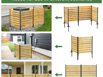 Outdoor Privacy Screen For Pool And Equipment Enclosures
