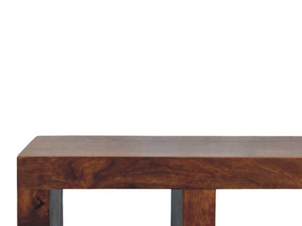 Orion - Curved Media Unit - Brown