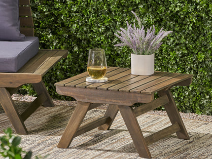 Sedona - Outdoor Side Table With Open Slat Design