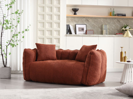 Cozy Beanbag Chair With High Resilience Foam Core For 2