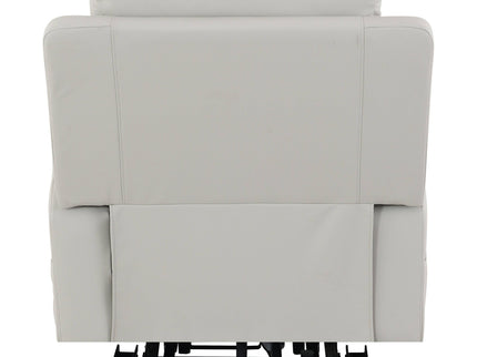 Marsha - Power Recliner With Lift & Massage - Light Gray