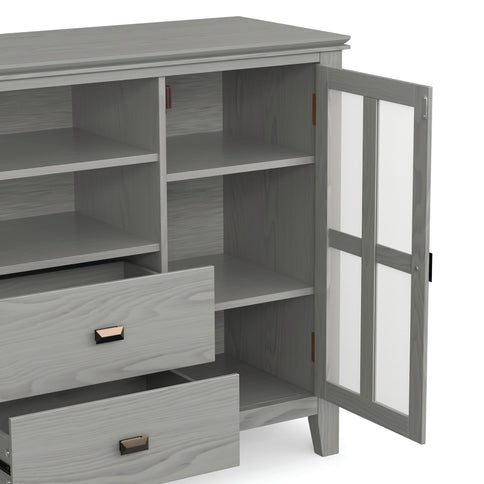 Artisan - Tall TV Media Stand - Gray