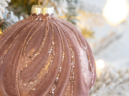 Decorative Hanging Ball Christmas Tree Ornaments For Holiday Party Decorations (Set of 6)