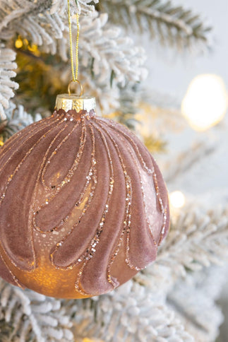 Decorative Hanging Ball Christmas Tree Ornaments For Holiday Party Decorations (Set of 6)