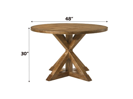 Wallace II - Weathered Dining Table - Oak