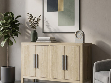 Adeline - 4 Doors Server - Natural Wood Wash