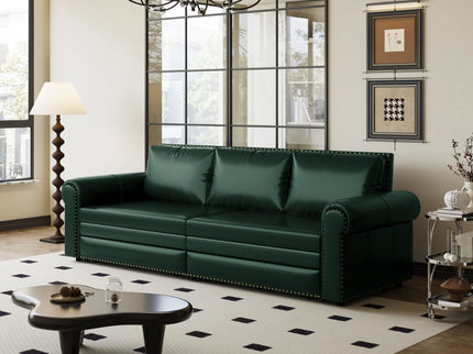 Chesterfield Sofa & Pull Out Bed