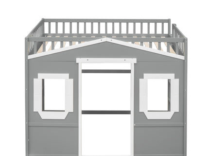 Elegant House Loft Bed With Ladder