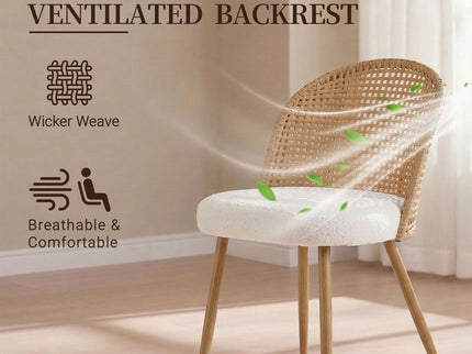 Bohemian Style Double Seater Dining Chair