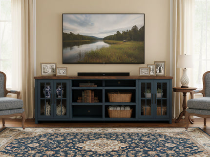 TV Stand Console & Cable Management