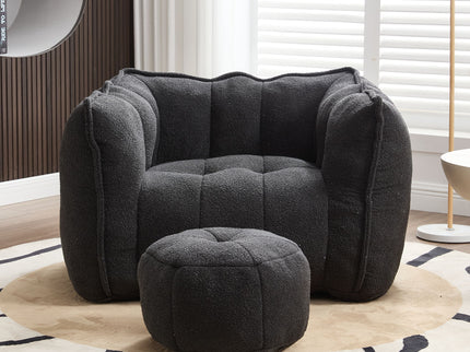 Soft Bean Bag Chair With High Resilient Foam