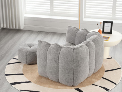 Soft Bean Bag Chair With High Resilient Foam