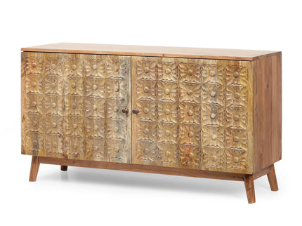 Boho - 2 Door Cabinet - Natural