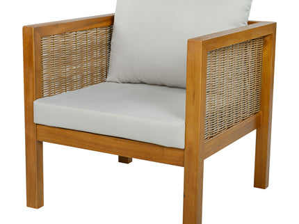 Patio Set Outdoor With Coffee Table And Cushions
