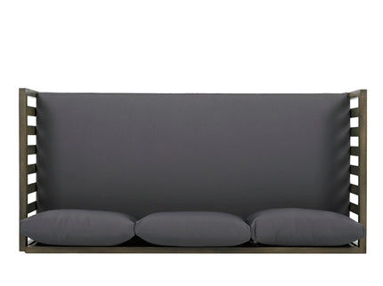 Claremont - 3 Seater Daybed Teak Acacia Wood Water Resistant Cushions