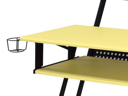 Suitor - Music Recording Studio Desk - Black / Yellow