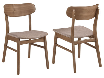 Whisten - Dining Side Chair (Set of 2) - Walnut