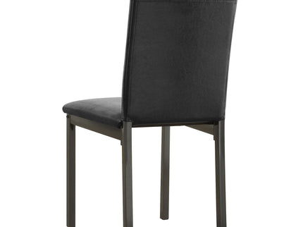 Upholstered Side Chair (Set of 2) - Black
