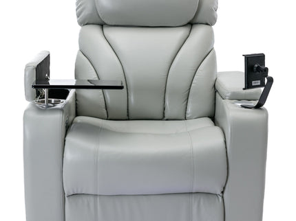 Power Motion Recliner Electric Power Recliner With USB Charging Port, Hidden Arm Storage, Convenient Cup Holder And tooth Speaker
