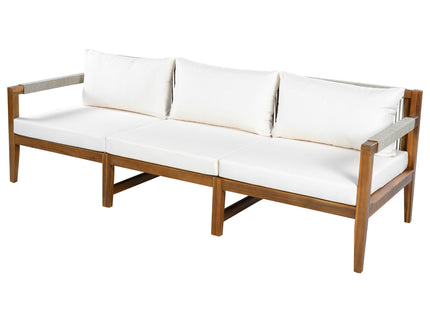 3 Piece Outdoor Sectional Sofa Set
