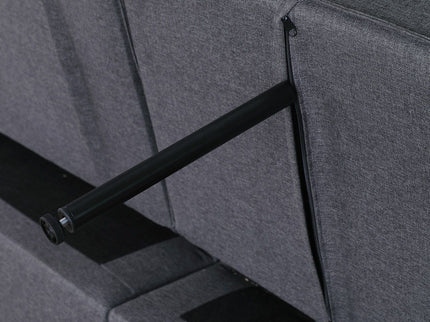 Zoey - Convertible Sleeper Loveseat With Side Pocket