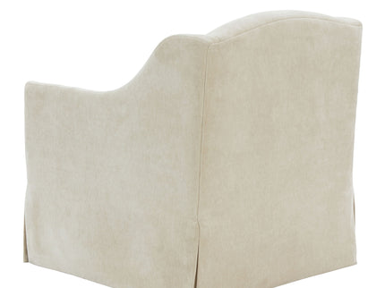 Luisa - Skirted Swivel Accent Chair