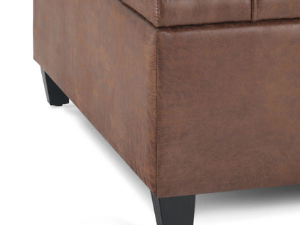 Harrison - Upholstered Coffee Table Storage Ottoman