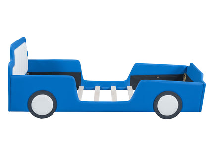 Race Car Shaped Platform Bed With Wheels